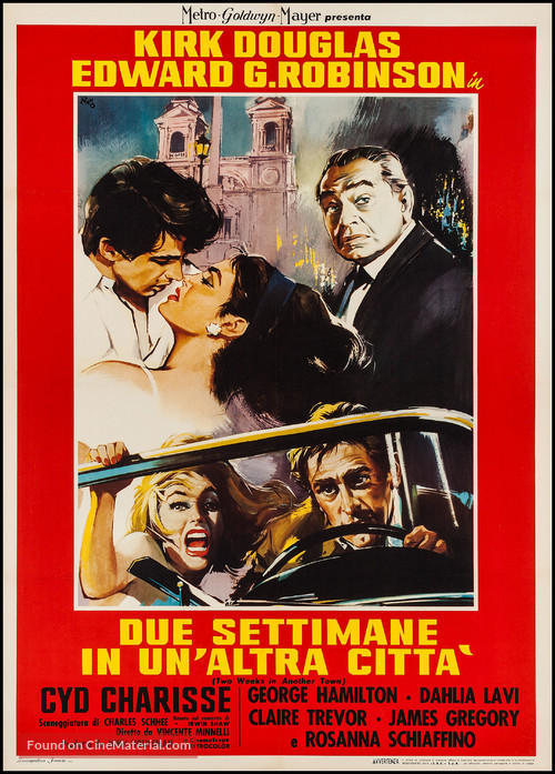 Two Weeks in Another Town - Italian Movie Poster