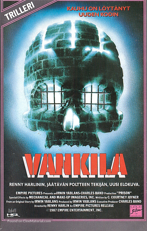 Prison - Finnish VHS movie cover