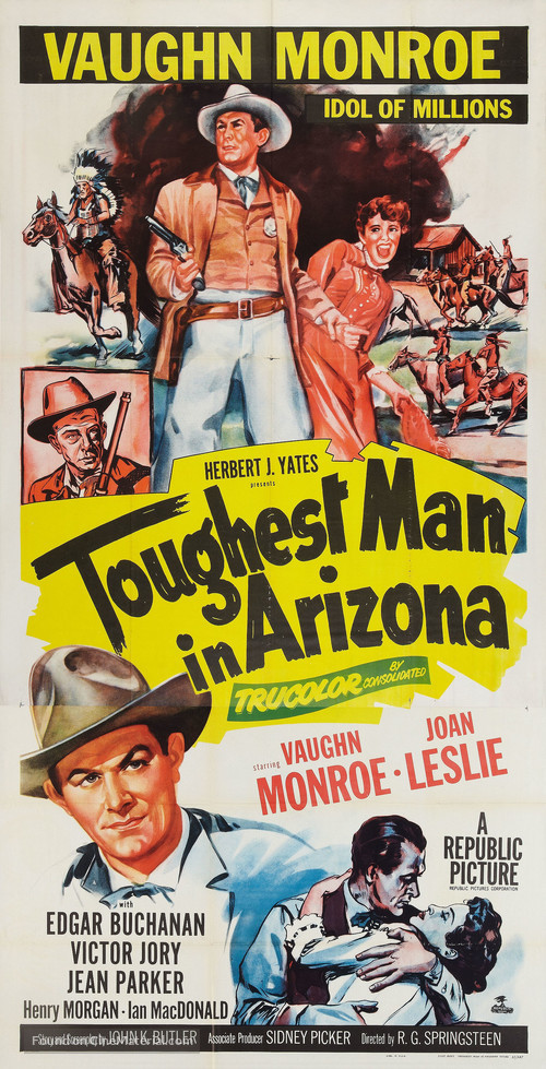 Toughest Man in Arizona - Movie Poster