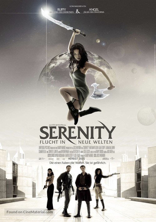 Serenity - German Movie Poster