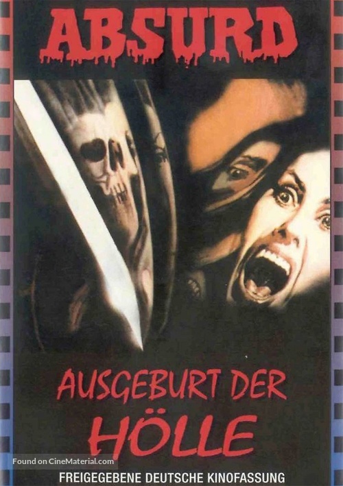 Rosso sangue - German DVD movie cover