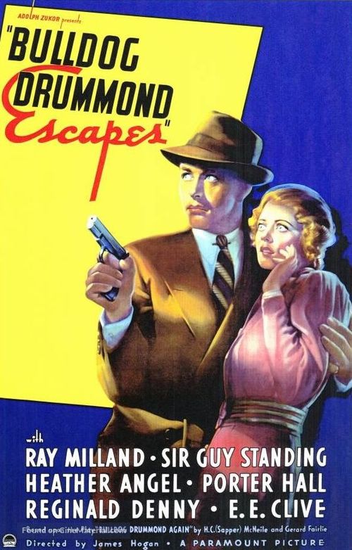 Bulldog Drummond Escapes - Movie Poster
