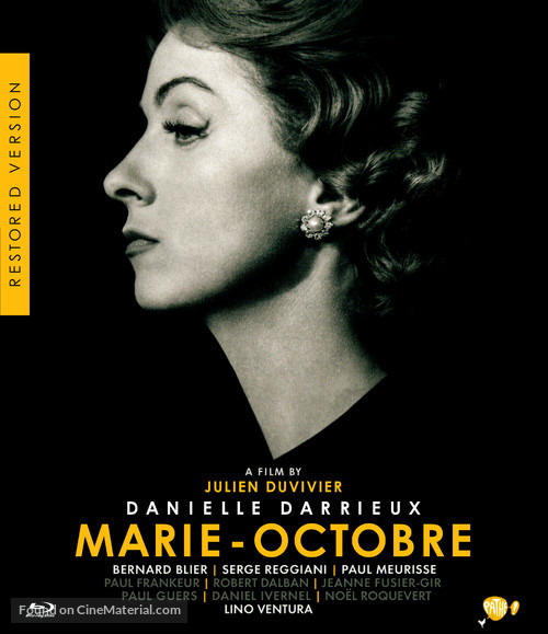 Marie-Octobre - British Movie Cover