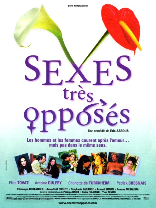 Sexes tr&egrave;s oppos&eacute;s - French Movie Poster