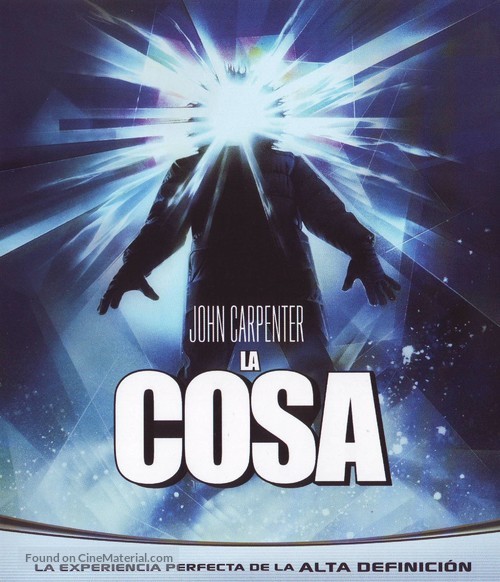 The Thing - Spanish Blu-Ray movie cover