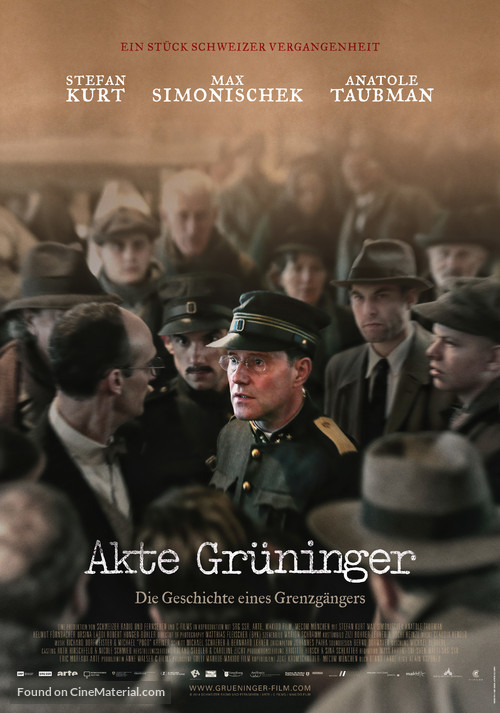 Gr&uuml;ningers Fall - Swiss Movie Poster