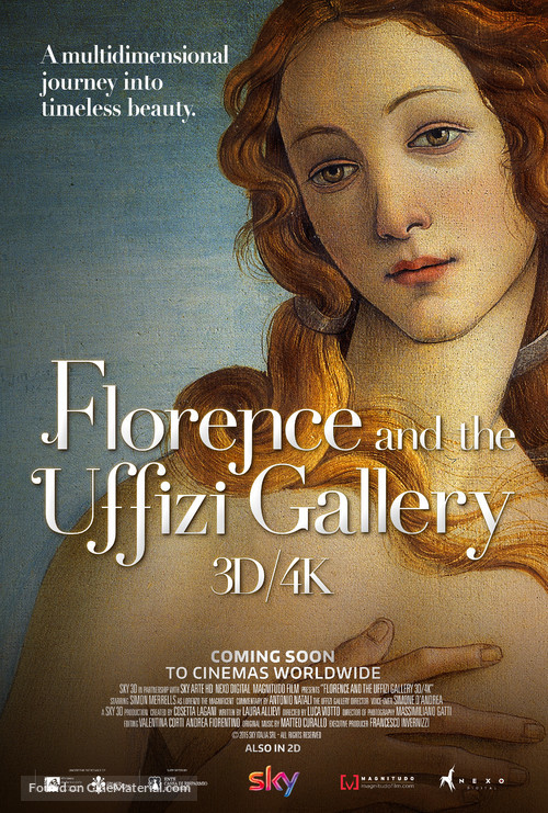 Firenze e gli Uffizi 3D/4K - Italian Movie Poster