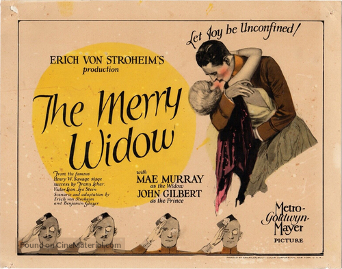 The Merry Widow - Movie Cover