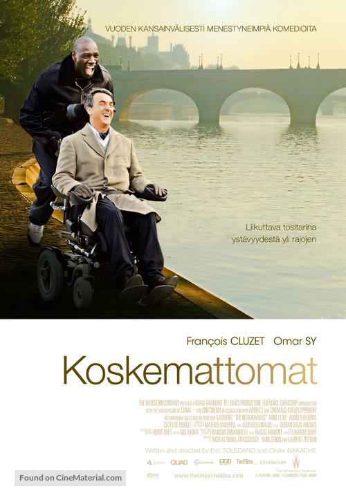 Intouchables - Finnish Movie Poster