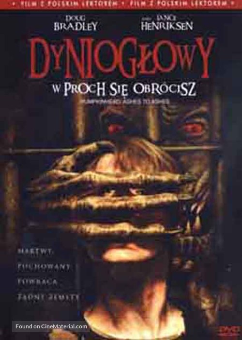 Pumpkinhead: Ashes to Ashes - Polish DVD movie cover