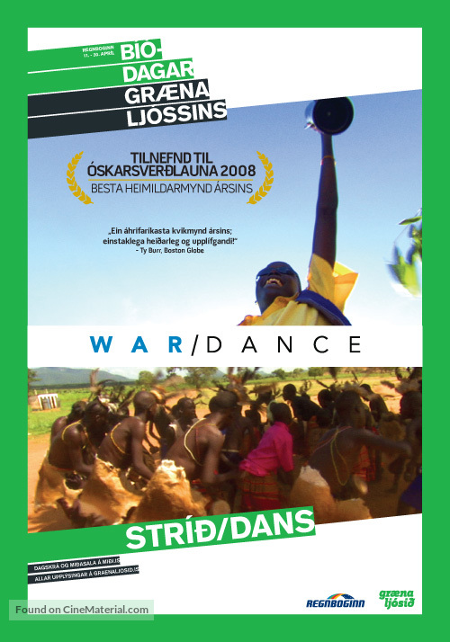 War Dance - Icelandic DVD movie cover