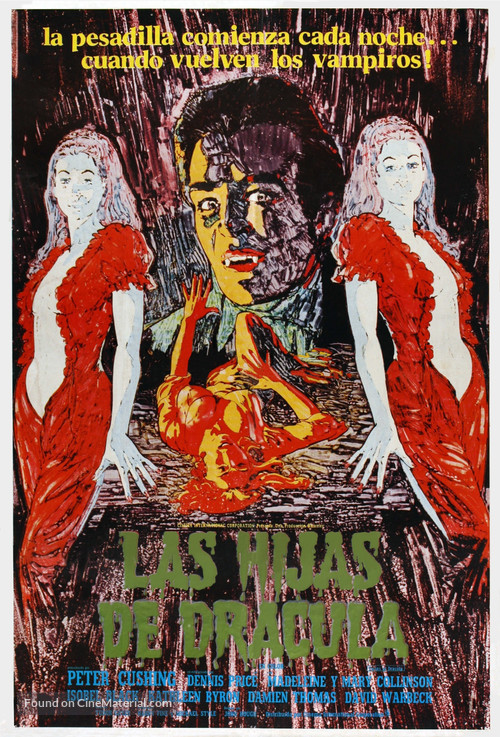 Twins of Evil - Argentinian Movie Poster