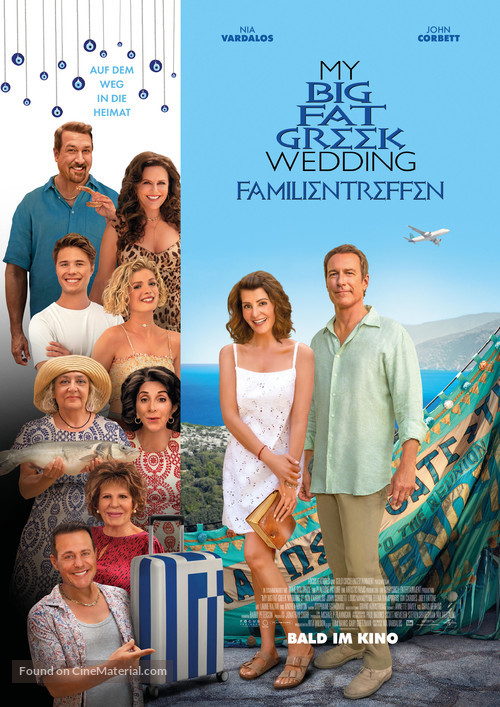 My Big Fat Greek Wedding 3 - German Movie Poster