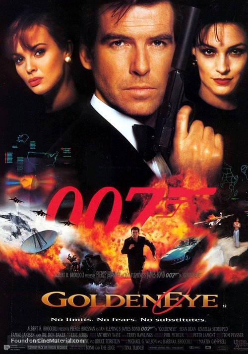 GoldenEye - British Movie Poster