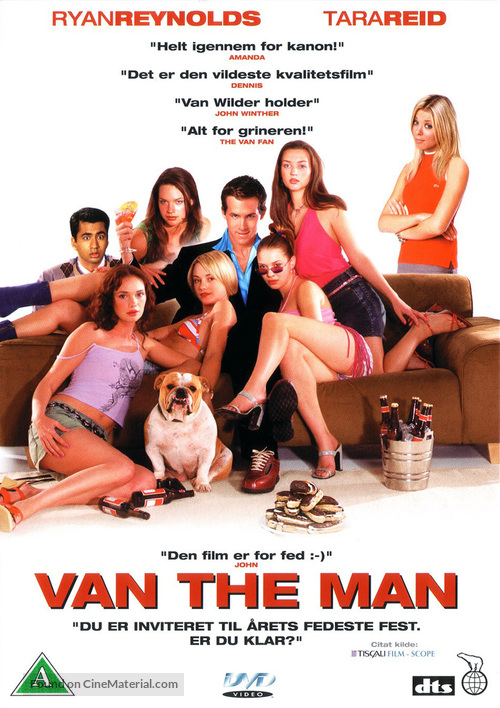 Van Wilder - Danish Movie Cover