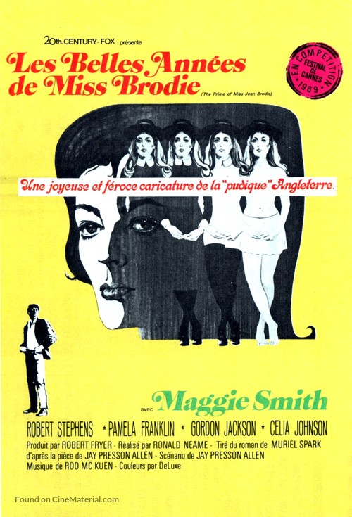 The Prime of Miss Jean Brodie - French Movie Poster