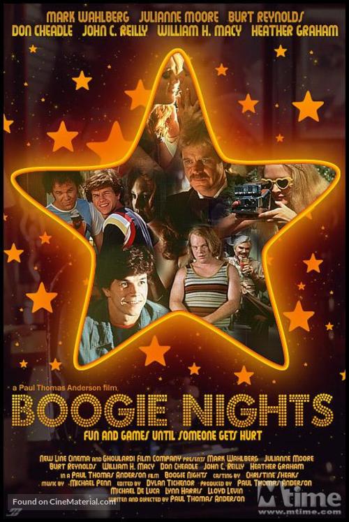 Boogie Nights - DVD movie cover