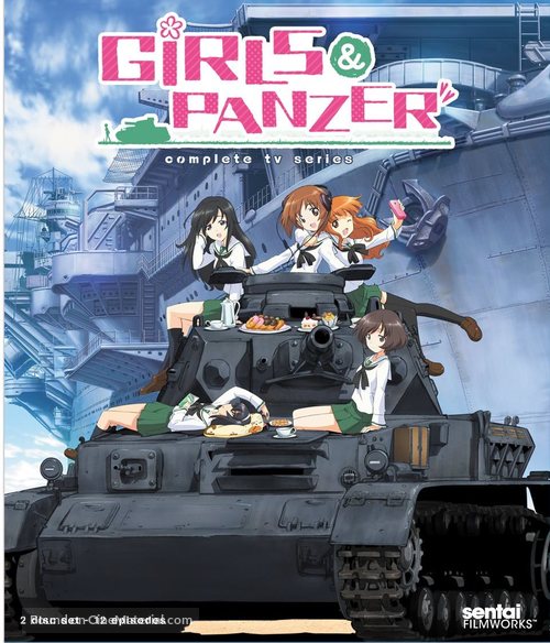 &quot;Girls und Panzer&quot; - Blu-Ray movie cover