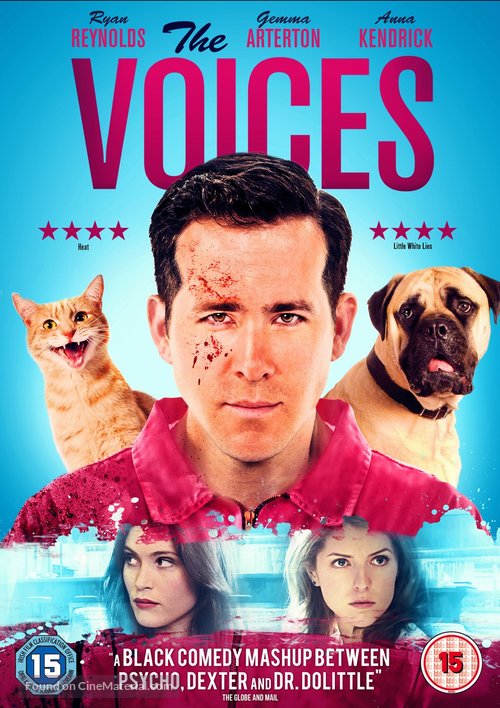 The Voices - British DVD movie cover