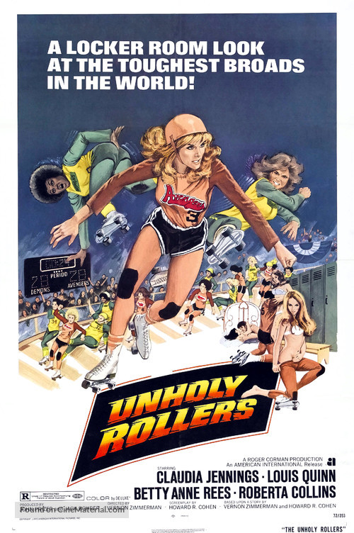 Unholy Rollers - Theatrical movie poster