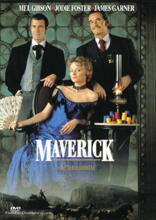 Maverick - Polish DVD movie cover