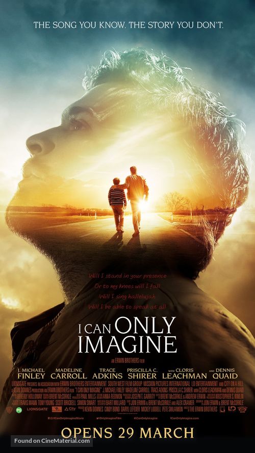 I Can Only Imagine - Singaporean Movie Poster