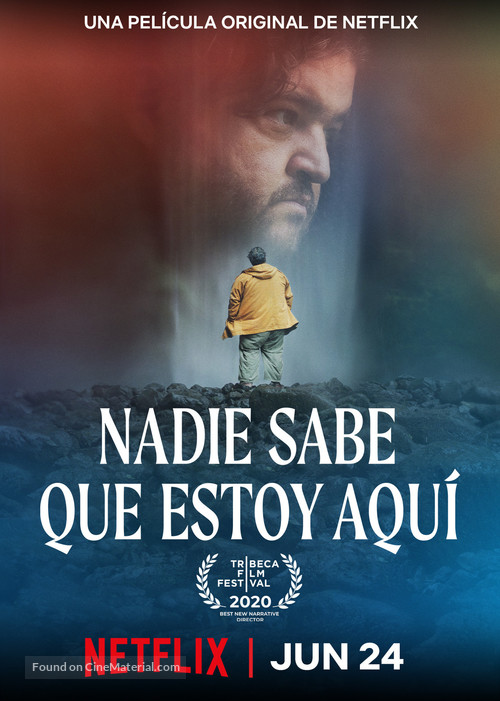 Nadie Sabe Que Estoy Aqu&iacute; - Chilean Movie Poster