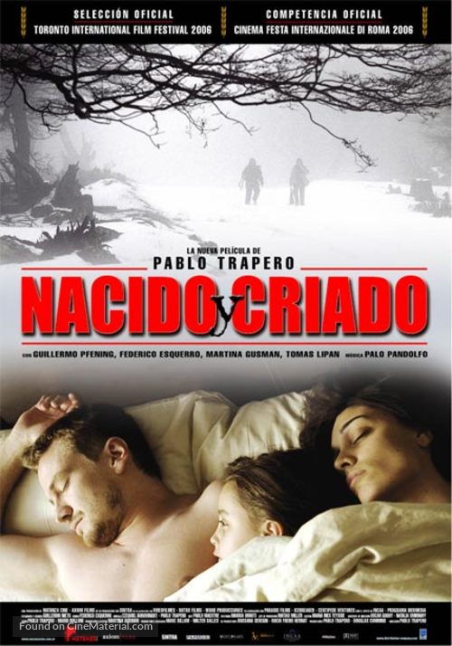 Nacido y criado - Argentinian Movie Poster