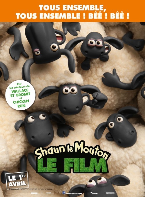 Shaun the Sheep - French Movie Poster