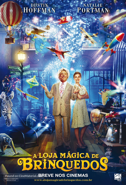 Mr. Magorium&#039;s Wonder Emporium - Brazilian Movie Poster