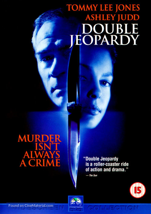 Double Jeopardy - British DVD movie cover