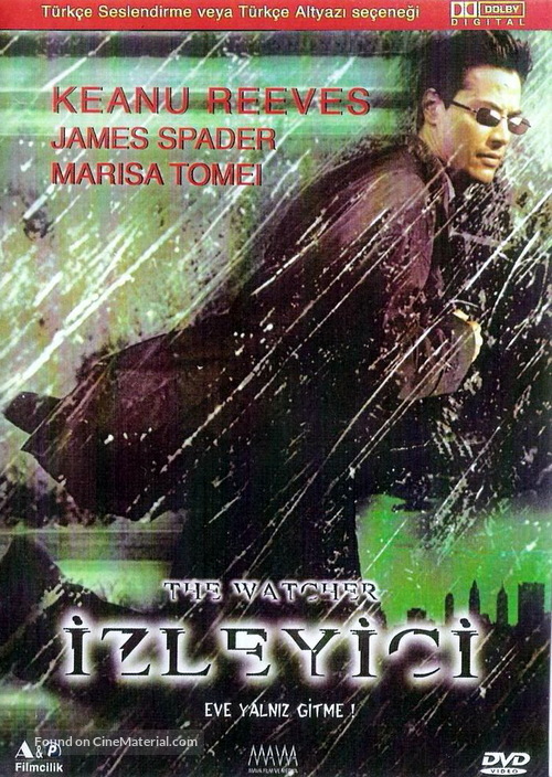 The Watcher - Turkish DVD movie cover