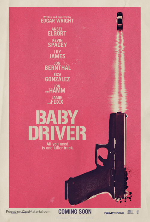 Baby Driver - British Teaser movie poster