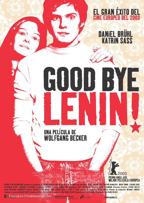 Good Bye Lenin! - Spanish Movie Poster