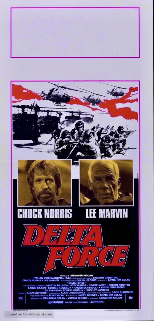 The Delta Force - Italian Movie Poster