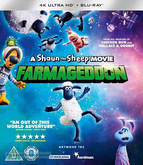 A Shaun the Sheep Movie: Farmageddon - British Movie Cover