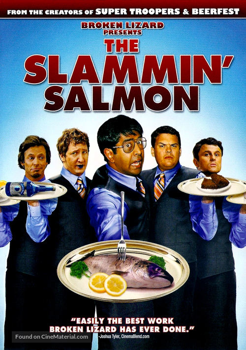 The Slammin&#039; Salmon - DVD movie cover