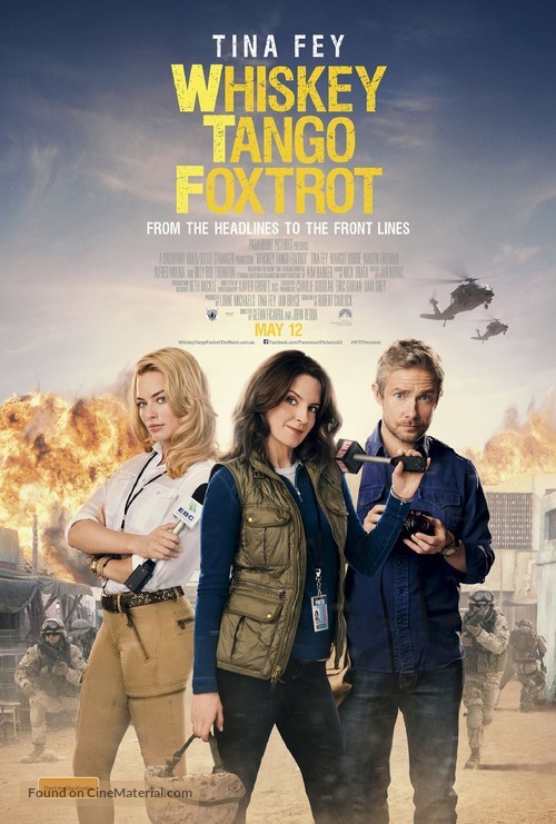 Whiskey Tango Foxtrot - Australian Movie Poster