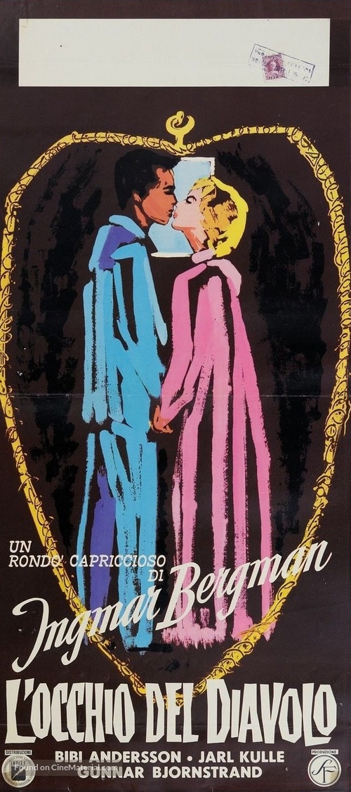 Dj&auml;vulens &ouml;ga - Italian Movie Poster