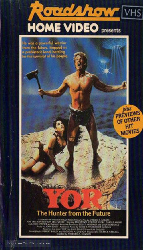 Il mondo di Yor - VHS movie cover