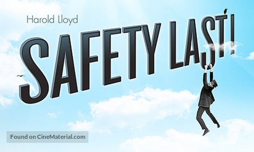 Safety Last! - British Movie Poster