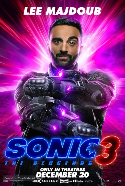 Sonic the Hedgehog 3 - Movie Poster