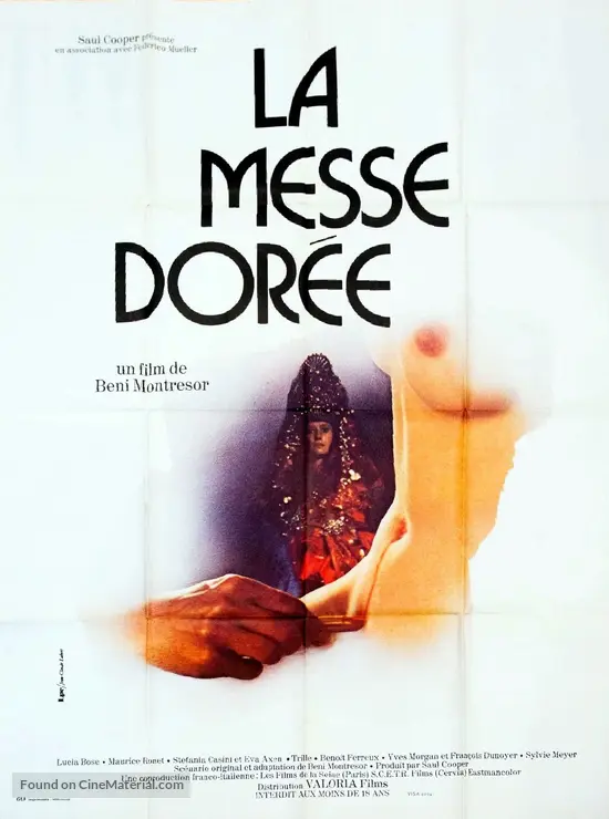 La messe dor&eacute;e - French Movie Poster