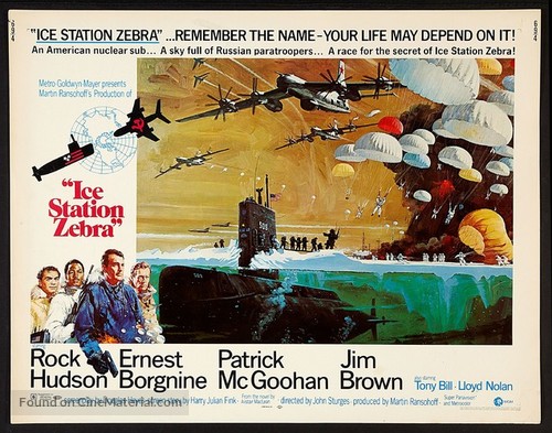 Ice Station Zebra - Movie Poster