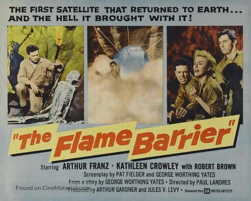 The Flame Barrier - Movie Poster