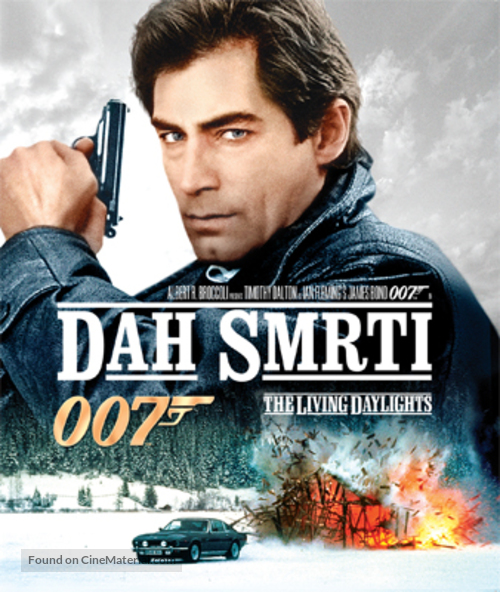 The Living Daylights - Croatian Blu-Ray movie cover