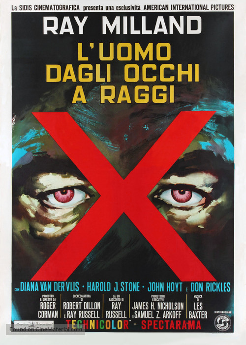 X - Italian Movie Poster