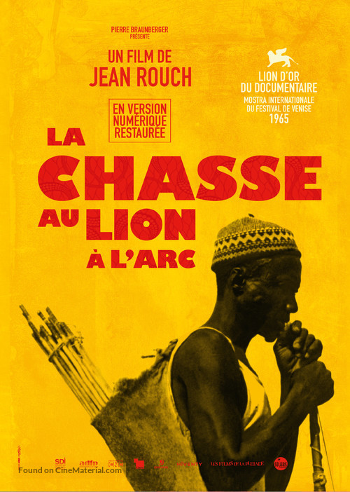 La chasse au lion &agrave; l&#039;arc - French Movie Poster