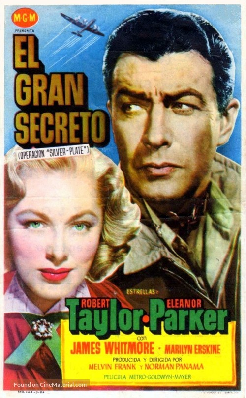 Above and Beyond - Spanish Movie Poster