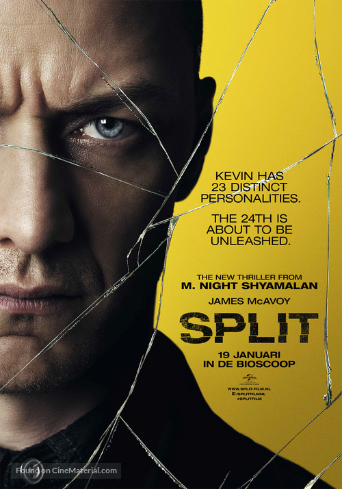 Split - Dutch Movie Poster
